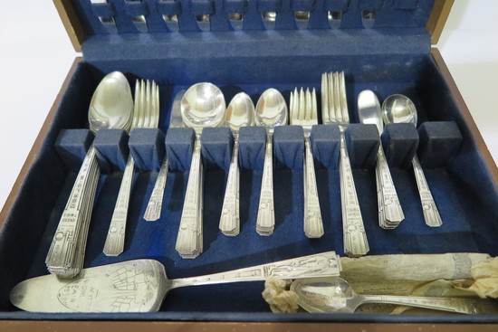1939 World’s Fair Flatware Trylon Perisphere